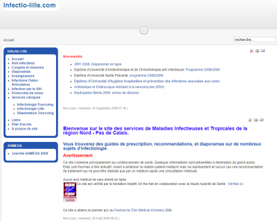 v23 infectio-lille: 08/2008